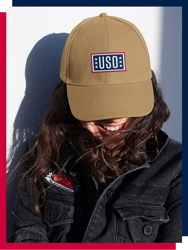 Image of USO hat.