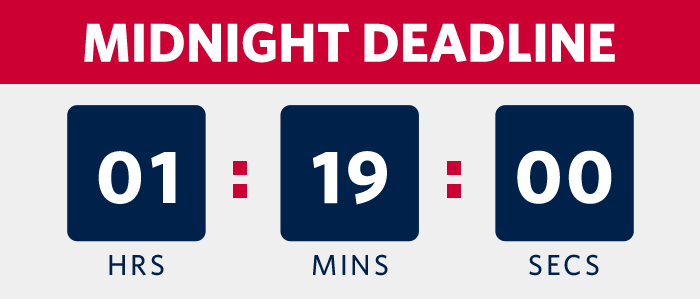 MIDNIGHT DEADLINE