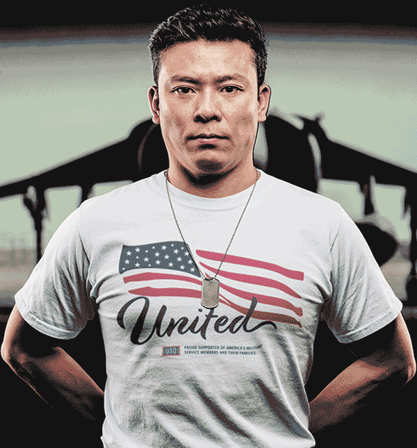 Images of past USO t-shirts