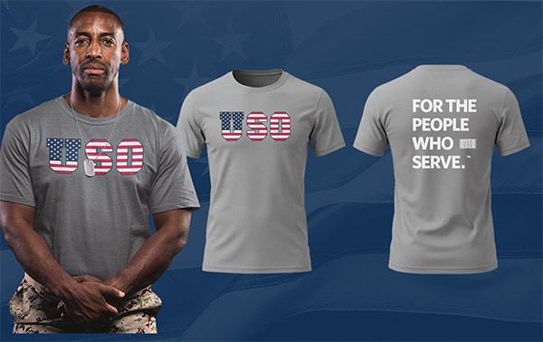 USO T-Shirt design image.