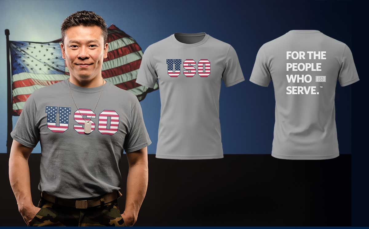 USO T-Shirt design image.
