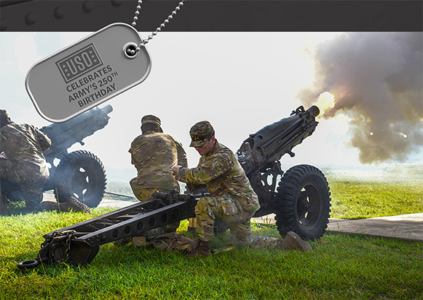 USO Celebrates Army's 250th Birthday