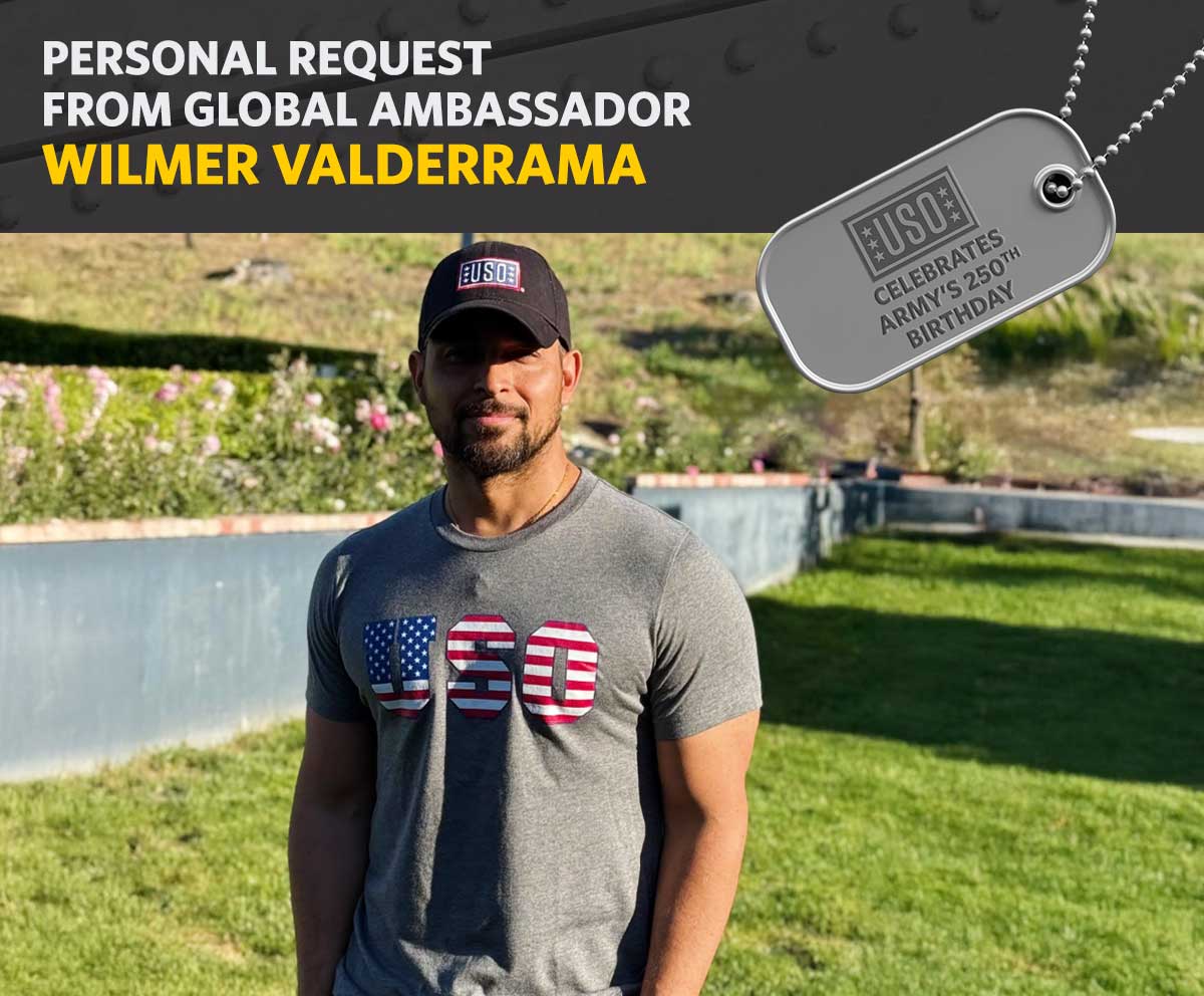 Personal Request from Global Ambassador Wilmer Valderrama