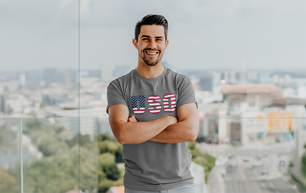 USO T-Shirt design image.