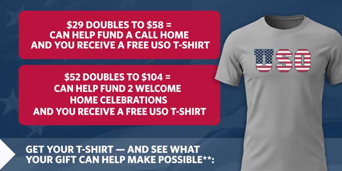 USO T-Shirt design image.