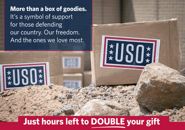More than a box of goodies. It's a symbol of support for those defending our country. Our freedom. And the ones we love most.