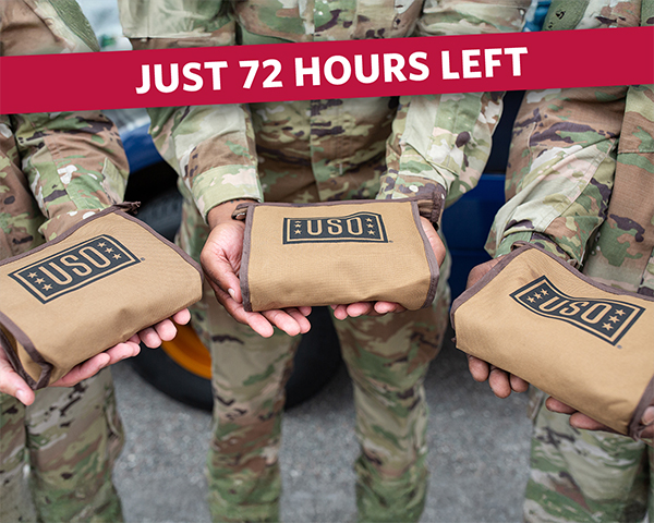 JUST 72 HOURS LEFT