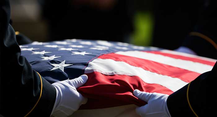 Image of memorial service