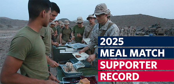 2025 Meal Match Supporter Record