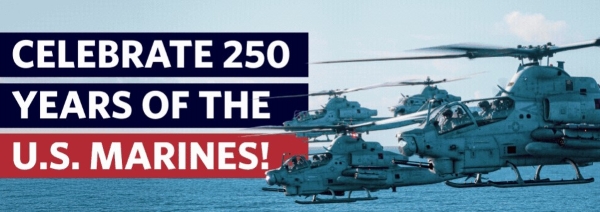CELEBRATE 250 YEARS OF THE U.S. MARINES!
