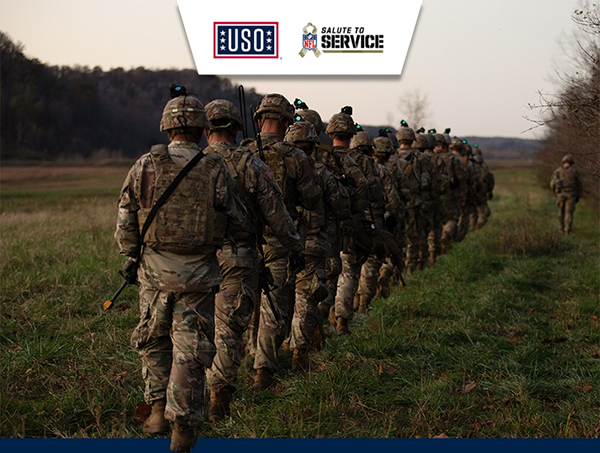 Service members on the move