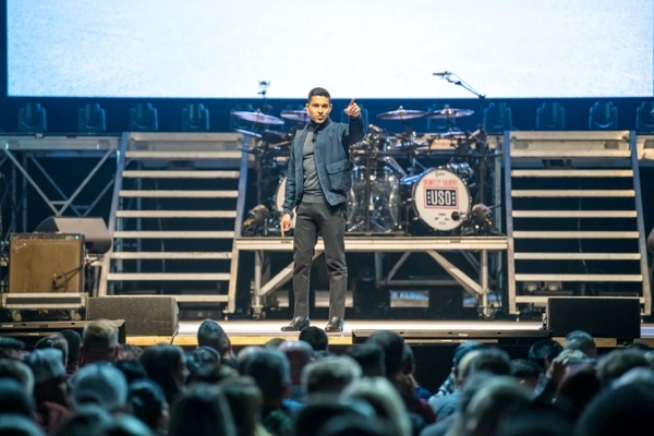 USO Global Ambassador and Special Agent Nick Torres on "NCIS"