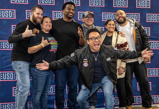 Actor and comedian Craig Robinson performing Actor and comedian Craig Robinson performing